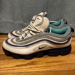 Nike Air Max 97 Sneakers - White and Purple